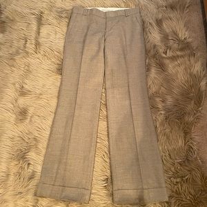 Banana Republic, dress pants, wool, size 8, Martin Fit, tan & brown